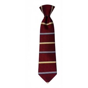 Spencer Lowe Silk Striped Red Necktie Men's Formal Business Accessory